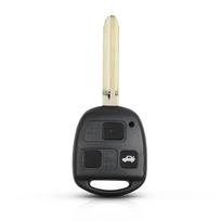 New For Toyota Camry Rav4 Corolla Prado Yaris Replacement Uncut Toy43 Blade Modified 2/3 Buttons Flip Car Key Shell Case