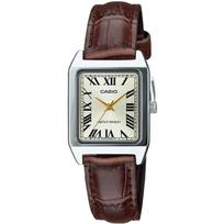 CASIO Standard Quartz Ladies Watch LTP-V007L-9B Light Champagne Gold Brown Overseas Model