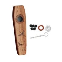 Profesionalus medinis kazoo Nešiojamas akompanimentinis kazoo Pučiamasis instrumentas Gitaros ir ukulėlės mylėtojams Style C