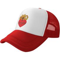 Sacred Jesus Heart Trucker Hat Mesh Baseball Snapback Cap for Casual Outdoor Wear XS（old）
