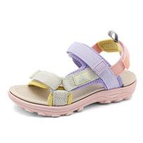 New summer girls' shoes, sports non-slip, student dopamine fashion sandals, outerwear Velcro beach shoes 30 rožinė