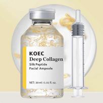 Silk Peptide Intensive Lifting Ampoule | Anti-Aging Serum for Face with Collagen & Peptide Complex | Skin Tightening & Firming 1pc