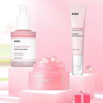3-Piece PDRN Skincare Gift Set with Collagen, Peptide, Retinol & Niacinamide, Deep Hydrating Serum, Eye Cream & Capsule Cream, Day & Night Face Care f