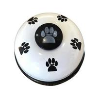 Smart Dog Training Bell Teach Dog To Ring for Food Interactive Toy Non Toxic Lightweight Easy Press Vibrant Color Pet Feeder balta