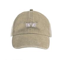Washable Adjustable Breathable Mesh Trucker Cap Unisex Casual Outdoor Sports Beach Hiking Sun Protection chaki