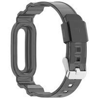 TPU Dirželis Google Fitbit Air Skaidrus Apyrankės Apyrankė Correa Smūgiams Atsparus Dangtelis Fitbit Air Dangtelio Apyrankei For Google Fitbit Air juoda