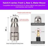 High Pressure Sewer Nozzle Tips For Karcher K Series Effective Drain Cleaning Attachment Clog Remover For Yard Home Pipes A13