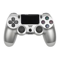 Wireless Bluetooth Controller Dual Vibration for PS4 Controller Steel Silver European Version Gamepad