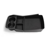 for Kia EV9 2025 2025 2025 Center Console Lower Storage Box TPE Organizers Tray Car Accessories Black