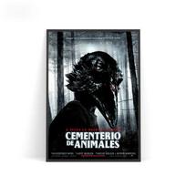 Pet Sematary Antgamtinis siaubo filmas Spaudinys Menas Plakatas Filmas Sienų lipdukai Vaizdo įrašų kambarys Kino drobė Tapyba Šiuolaikinis namų dekoras 21cm×30cm NoFrame
