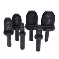 6pc Imperial Tube Pipe Expander Support for Air Conditioner Conditioning Swaging Tool 7/8 3/4 5/8 1/2 3/8 1/4mm Pipe Drill Bits 6pcs juoda