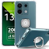 Case for Xiaomi Redmi Note 13 Pro 5G - Shockproof - Transparent - Ring Stand - Flexible - Unisex