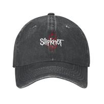 Fashion Unisex Cotton Slipknots Rock Roll Band Baseball Cap Adult Heavy Metal Music Adjustable Dad Hat Unisex Women Sports Adult Baseball Cap