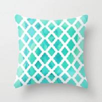 Taie d'oreiller décorative à motif de rayures vertes, coussin carré pour salon et chambre à coucher 40x40cm