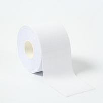 Profesionali lipni kineziologinė juosta: Elastinis sportinis tvarstis apsaugai nuo patempimų bėgiojant ir krepšinyje 2.5cm x 5m balta