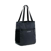 MONTBELL 14L Solid Color Lightweight Large Capacity Tote Bag Tote Bag Shopping Bag Tote Shoulder Bag Outdoor Bag Nylon Black Unisex Same Couple Trumpets juoda