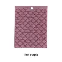 Reusable Bamboo Fiber Cleaning Cloths - Super Absorbent, Quick-Drying, Streak-Free, And Lint-Free for Kitchen Cleaning - Perfect for Range Hood 15*12cm violetinė