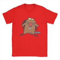 Vintažiniai Piktieji Bebrai Marškinėliai Vyrams Apvalia Kaklo Išpjova 100% Medvilnės Marškinėliai Trumpomis Rankovėmis T-Shirt Dovana Viršutiniai Drabužiai S
