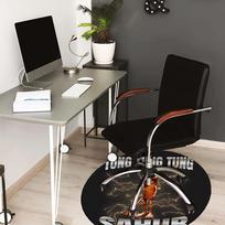 1pc Tung Tung Sahur Round carpet, Made of Polyester,Perfect for Decorating Office Chairs, Living Rooms,Vibrant Decorative Rug 80cm