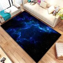 3D Galaxy Space Star Carpet Home Bedroom Living Room Decorative Floor Mat Bathroom Room Non-Slip Carpet Door Mat 40x60cm