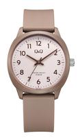 10 ATM Water Simple Brown [Citizen Q&Q] Q&Q Resistant, Lightweight, Easy-to-Read Dial, Design, V52A-503VK