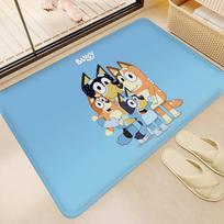 Children Animation B-Bluey Kitchen Mat Kids Room Bedroom Decoration Balcony Anti-Slip Doormat Living Room Alfombra 40x60cm