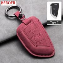For Bmw X1 X3 X5 X6 X7 1 3 5 6 7 Series G20 G30 G11 F15 F16 G01 G02 F48 Car Key Cover Case Shell Holder Protection Fob Accessory