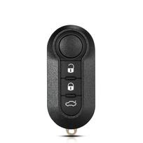 10X 20X Flip Folding Car Key Shell Case For Fiat 500 Doblo Bravo Ducato Qubo Grande Punto Sip22 Blade 2/3 Buttons Cover (as the picture,10Pcs)