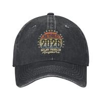 Funny Retired  Worked My Whole life Trucker Hats Outfits For Unisex Baseball Caps  Fashion Wear Sun Caps Adjustable One Size