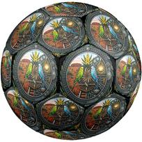 Steampunk Avian Oasis Round Football Size 5 Adult Ball Suitable for Training Matches and Outdoor Team. įvairiaspalvis