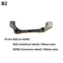 180mm 203mm Bracket Mountain Bike Bicycle Accessories A To B Disc Brake Adaptor PM/IS Converter B2