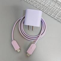 For IPhone Charger Protector Case Cover 18W 20W Anti Break Scratch Proof Charger Cable Protective Rope Winder For IPhone 17 16 A4