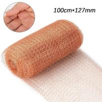 Lauko patvarus apsaugantis nuo kenkėjų varinis tinklelis voverių atbaidymui Varinis tinklelis Sodo reikmenys 100cm*127mm beige