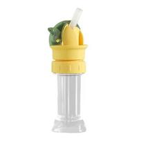Easy-Clean Straw Lid Water Bottle Cap Designed for Busy Lifestyles žalia