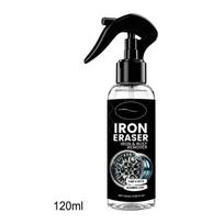 Car Iron Remover 120ml Rust Removal Spray Iron Eraser Wheel Cleaner for Car Auto Truck Motorcycle RV Vehicle Paint Tire Rim Hub