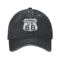 66 kelias 100-osios metinės Motinų kelias Sunkvežimio vairuotojų kepurės Prekės Unisex Dydžio Beisbolo kepurė Vintažiniai galvos apdangalai Snapback kepurės Reguliuojamos Adjustable