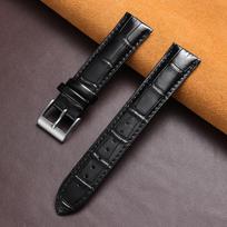 10/12/14/16/18/19/20/21/22/24mm Replacement Leather Watch Strap Soft Leather Watchband for Men Women Universal Wristwatch Band 12mm&with silver buckle juoda