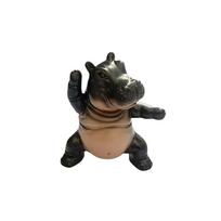 with Meditation Asanas Clumsy Yoga Master Hippo Hippo Collectible Figurines  Yoga Studio Gym Gift StyleC
