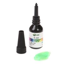10 ml UV klijai UV kietinami klijai K-300 Skaidrus krištolinis stiklas su žibintuvėliu