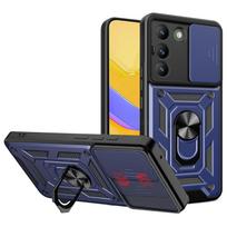 Armor Case For VIVO V40 SE V30 Lite 5G V30 Pro V30E V29 V29E Cover Lens Protection With Ring Magnetic Holder Coque Fundas For VIVO V40 SE mėlyna