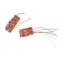 1 rinkinys Grandinės plokštė 40M 4Kan. PCB Imtuvas Valdiklio modulis RC Automobilio priedams „Pasidaryk pats“ RC Lėktuvo Nuotolinio valdymo žaislas