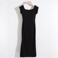 Alluring Off-Shoulder Fishtail Bodycon Dress: Women's Slim Fit Summer Fashion S juoda