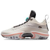 Air Jordan 36 Low Ground Up Men Sneakers Tan Light-Orewood-Brown Crimson-Bliss DH0833-160 40.5