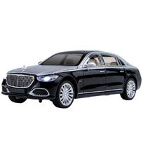 1/24 Maybach S680 Alloy Diecasts Toy Vehicles Metal Car Model Sound and Light Shock Absorbers Collection Boy for Childrens Gifts juoda