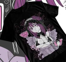 JoJo's Bizarre Adventure Narcisse Anasui T-shirt Jojo Stone Ocean T-shirt S