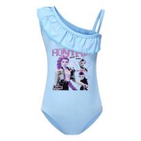 5105 Kids Girls Rumi Mira Zoey Print Swimsuit Swimming One-piece Bodysuit Swimwear 100cm