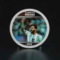 Argentinos futbolas, Messi proginė moneta, Metų futbolininkas, Europosauksinis batelis, Messi numeris 10, sidabrinė moneta sidabras