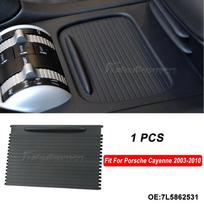 Automobilio priekis 7L5862531 Centrinės konsolės puodelio laikiklis roleto dangtelis tinka Porsche Cayenne 2003-2005 2006 2007 2008 2009 2010 m. juoda