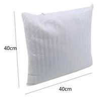 Pagalvėlės įdėklas, užpildas PP medvilninė pagalvė, vidinė šerdies dekoro automobilio kėdė, minkšta sėdynės pagalvė 40 * 40cm balta