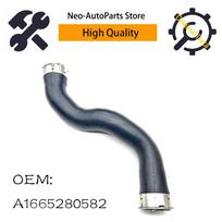 A1665280582 Turbo Intercooler Pipe Hose For Mercedes Benz W166 M Class ML250 ML 300 GLE 250 CDI OEM A1665280100 A1665280582